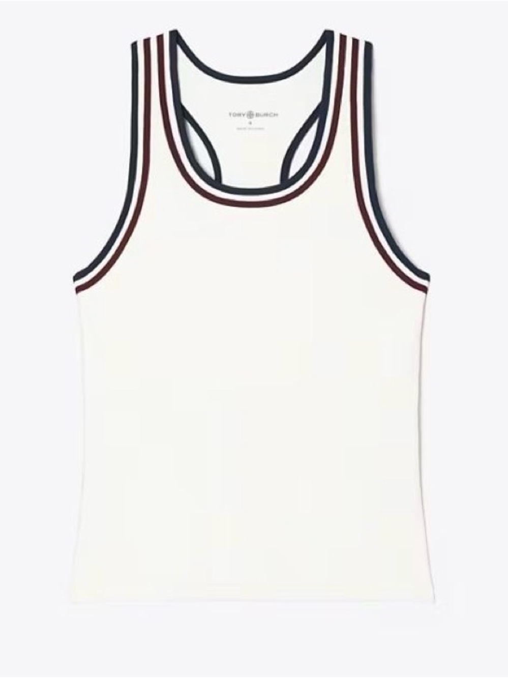 Tory Burch Sport PERFORMANCE JERSEY RACERBACK TENNIS TANK XS